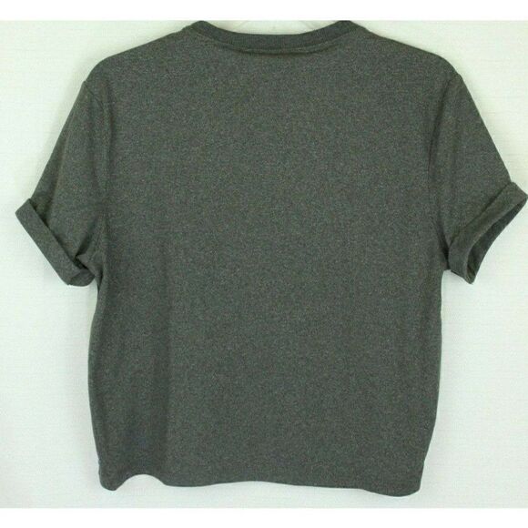 Hot Kiss Top Striped Short Sleeves Stretch Womens S - Picture 2 of 3